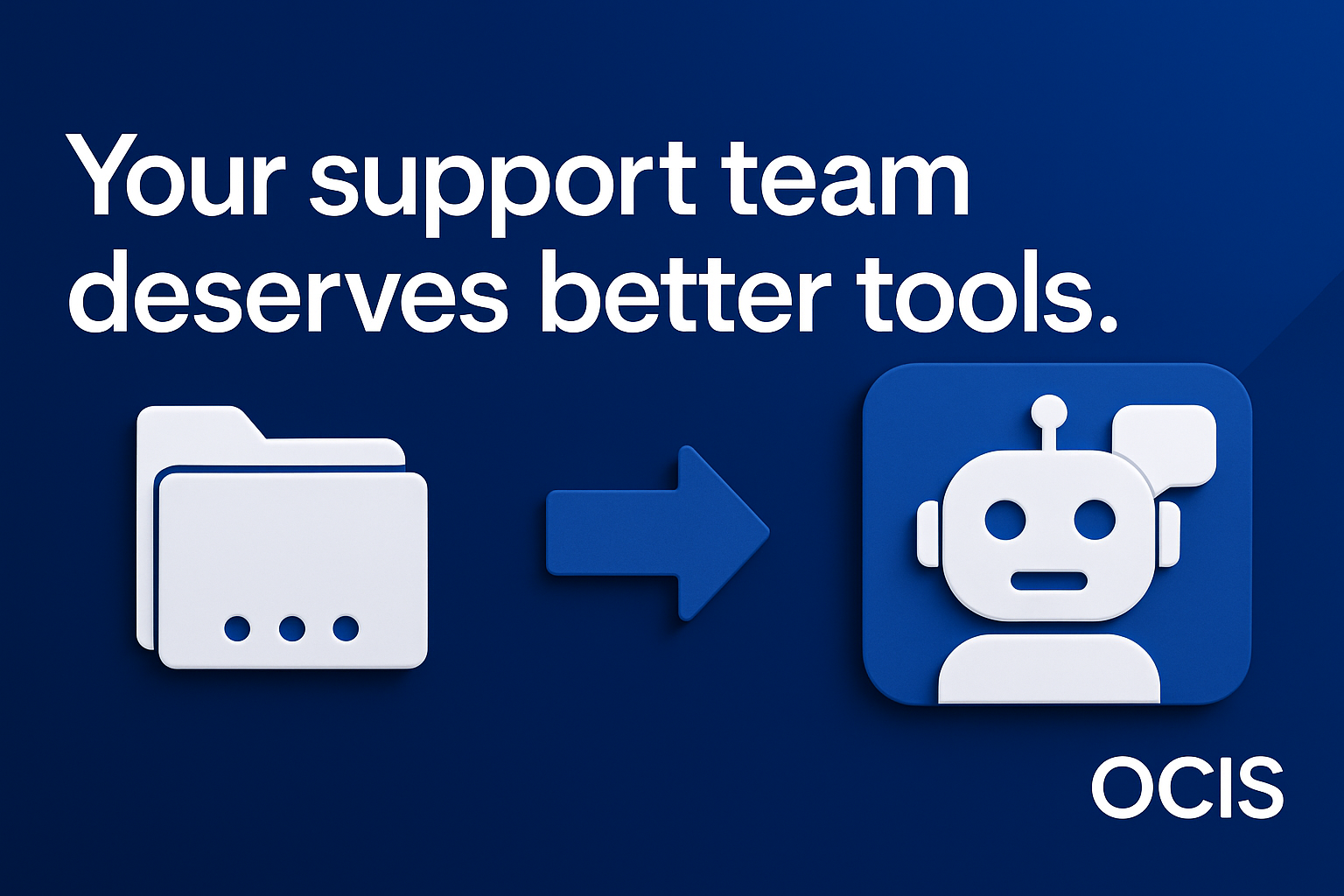 Your support team deserves better tools.